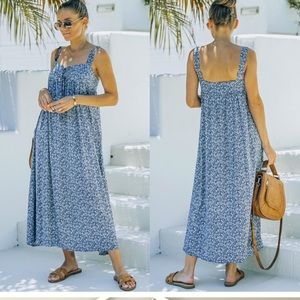 Vici Collection Alvena Floral Midi Dress new with tags XL